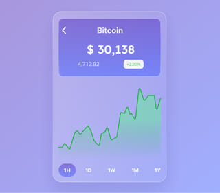 Vue d'ensemble de la plateforme de trading crypto Prudent Quotémance avec données en temps réel